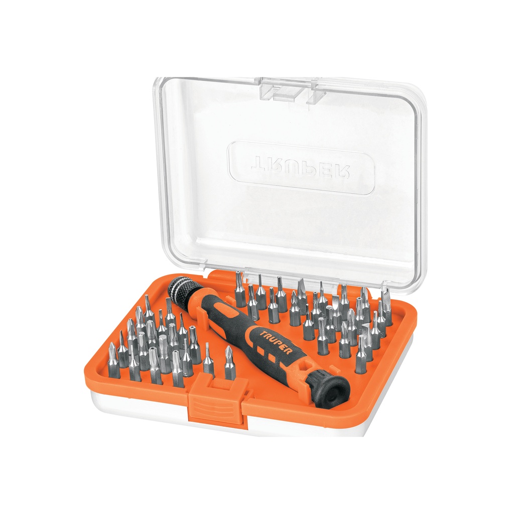 Destornillador de joyero con 42 puntas, Truper