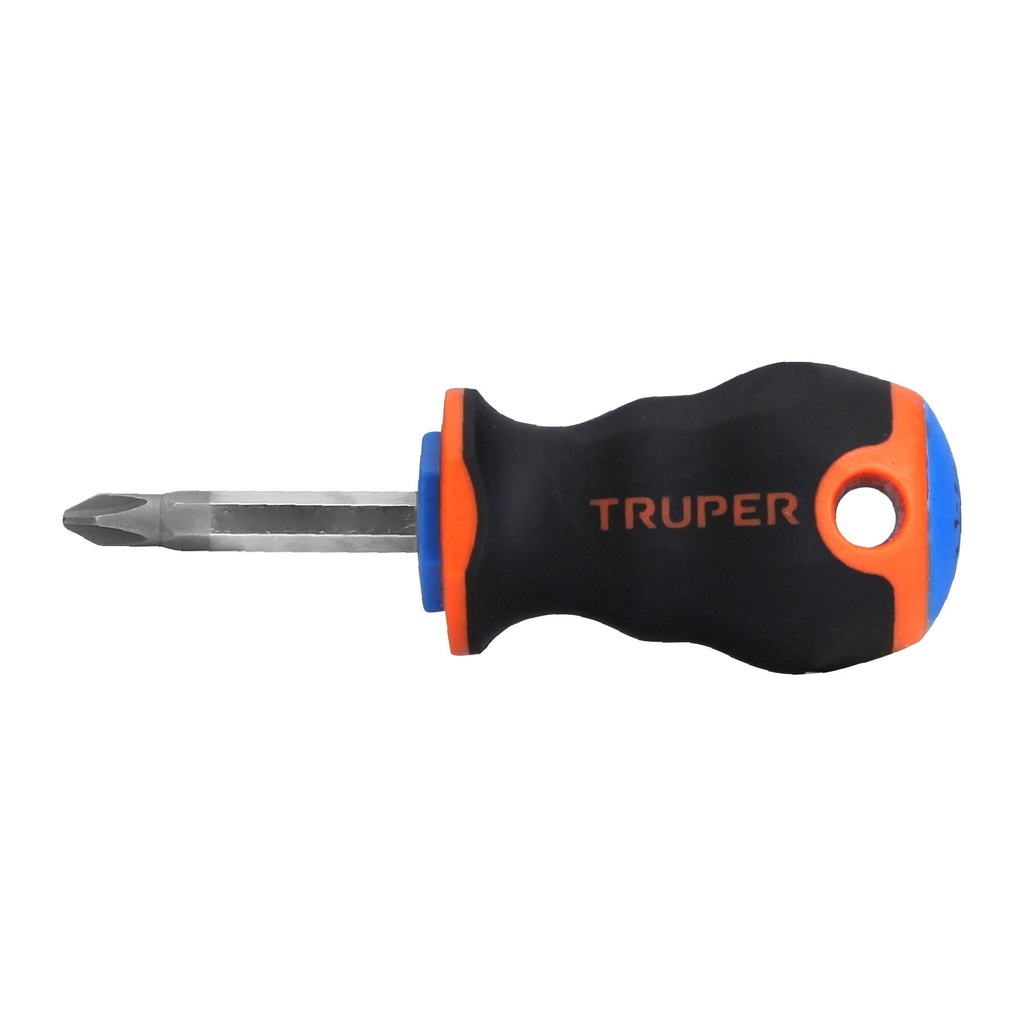 Destornillador estrella, mango comfort grip 1/4" x 1 1/2", Truper