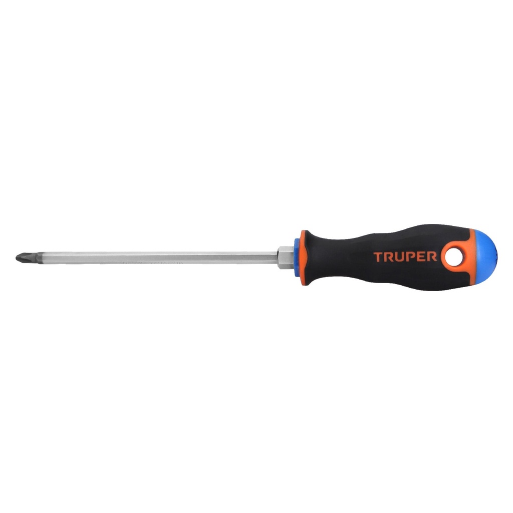 Destornillador estrella, mango comfort grip 1/4" x 6", Truper