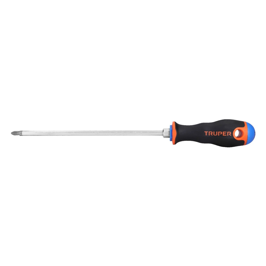 Destornillador estrella, mango comfort grip 1/4" x 8", Truper