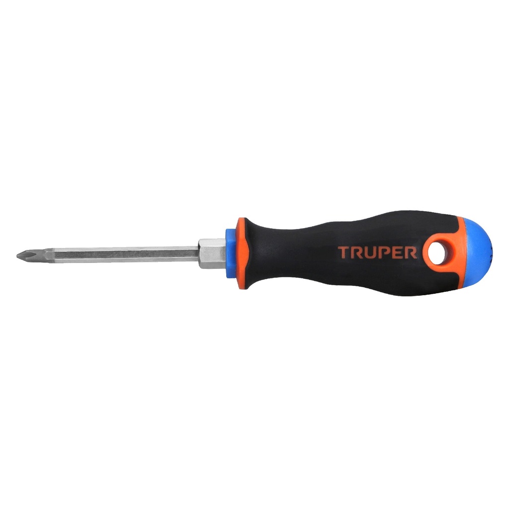 Destornillador estrella, mango comfort grip 3/16" x 3", Truper