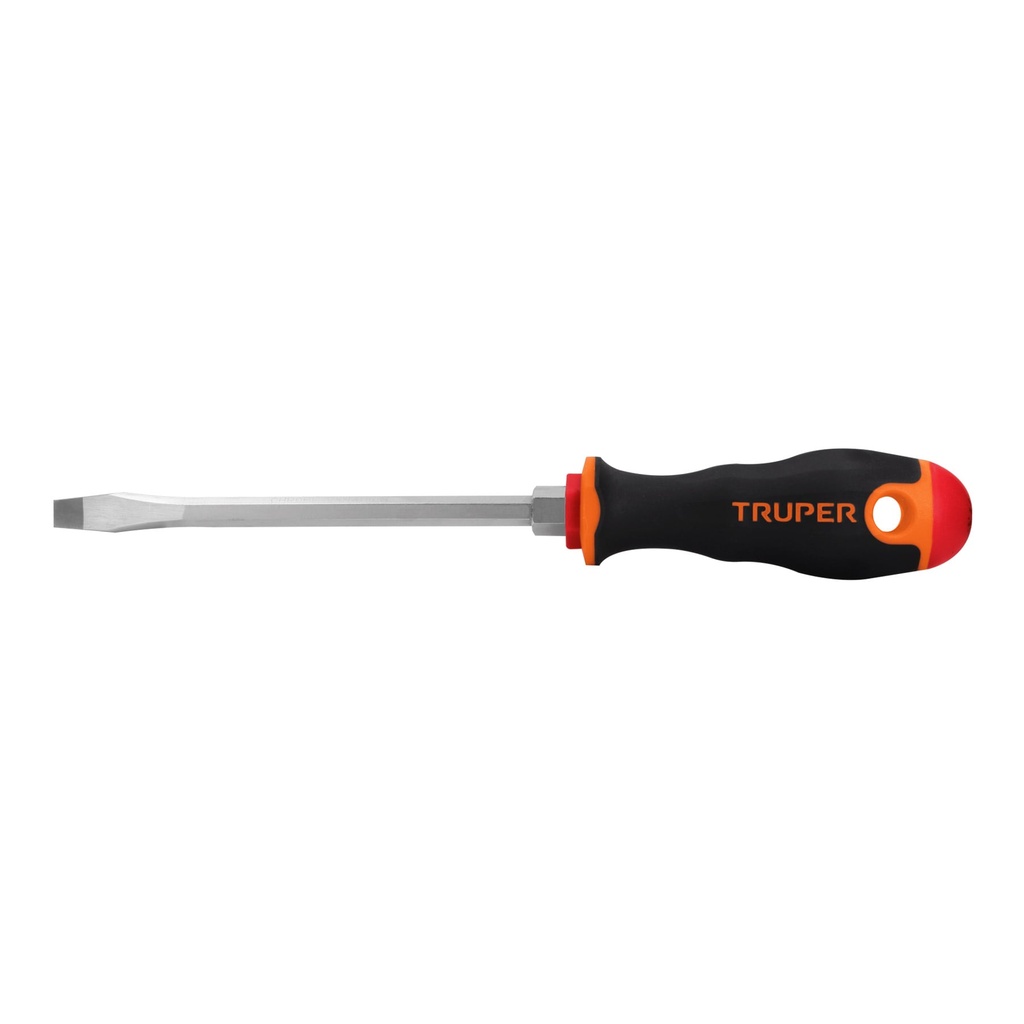 Destornillador plano,mango comfort grip 5/16" x 6", Truper