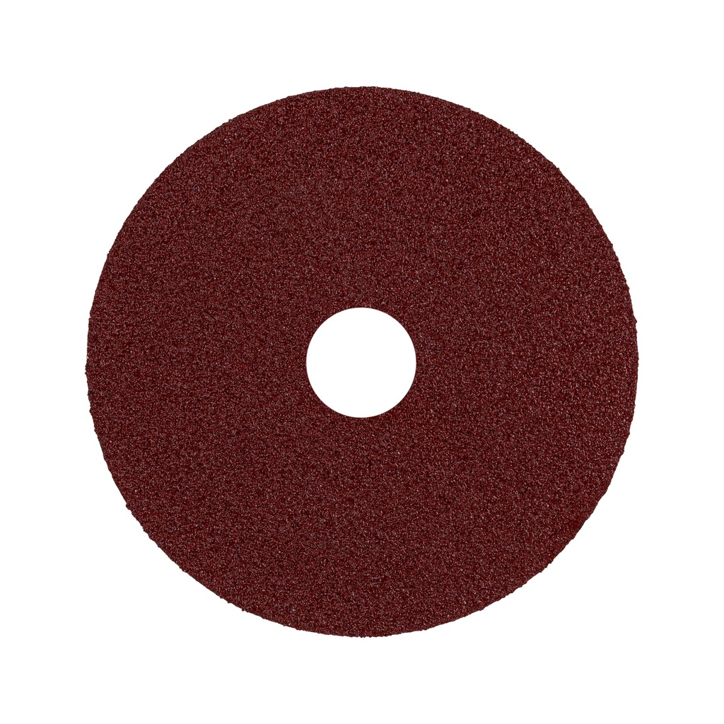 Disco de lija 4-1/2" con respaldo de fibra, grano 50, Truper