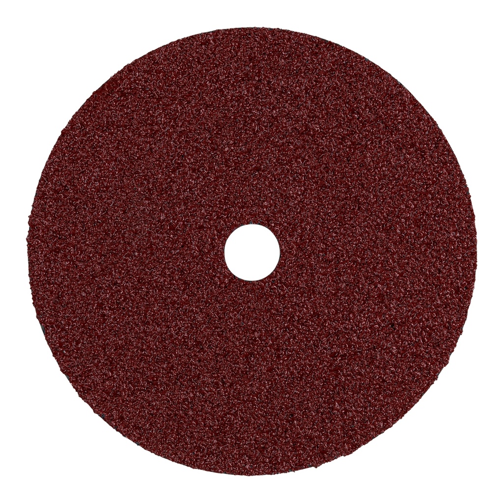 Disco de lija de 7" con respaldo de fibra, grano 24, Truper