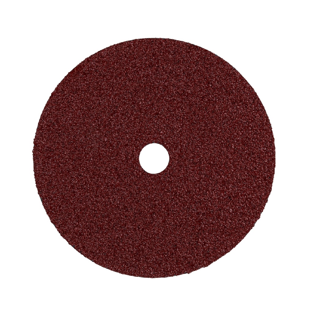 Disco de lija de 7" con respaldo de fibra, grano 36, Truper