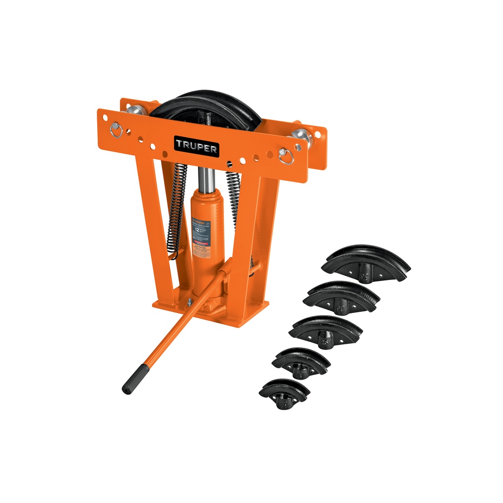Doblador de tubo hidraulico, 12 ton, Truper