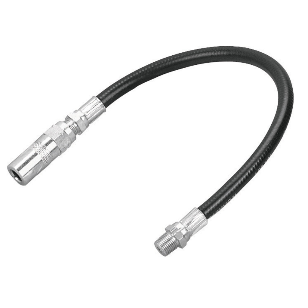 Engrasadora 14 Oz 10,000 PSI con extension rigida y flexible repuesto boquilla flex, Truper