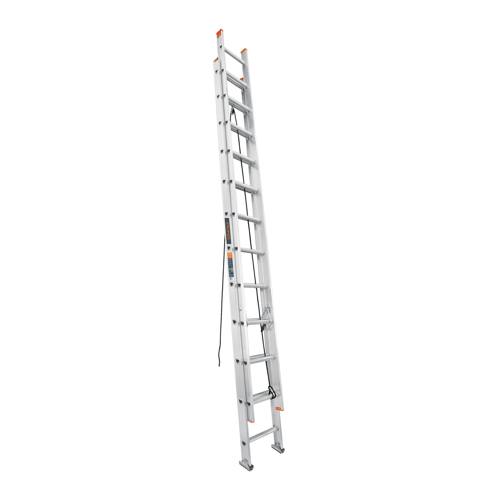 Escalera telescopica, 102 kg, 24 peldaños, Truper