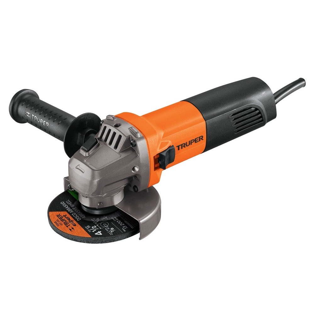 Esmeriladora angular 4 1/2" profesional 220V - 800W, Truper