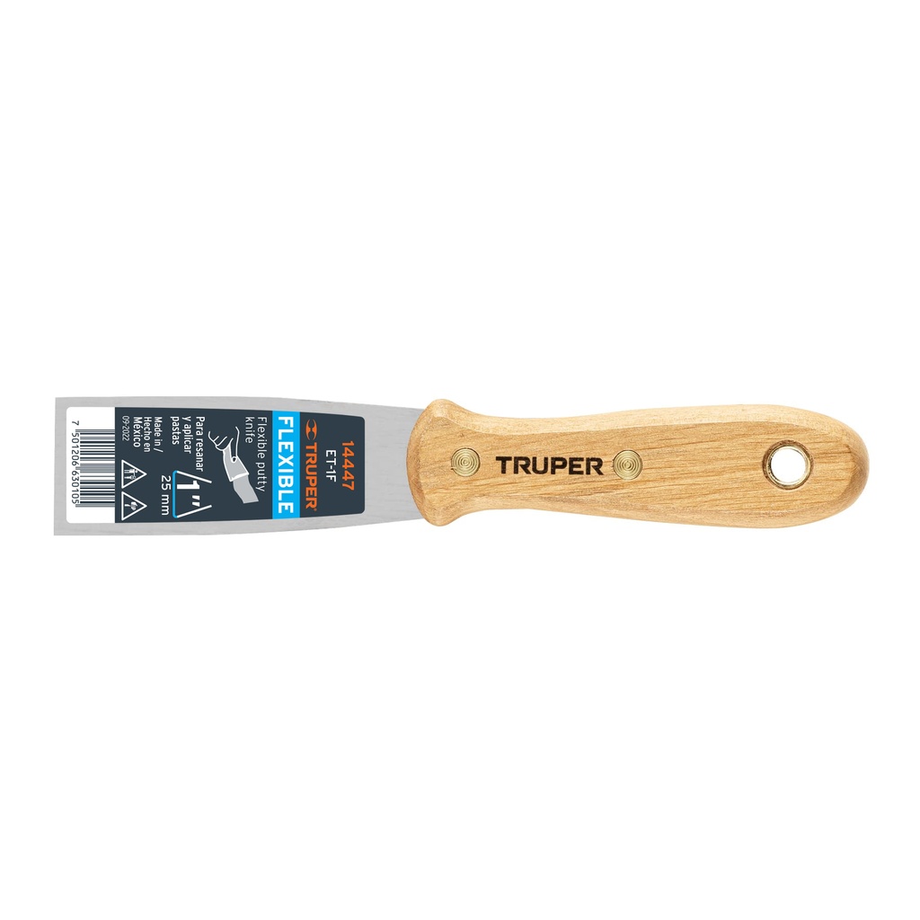 Espatulas flexibles, ancho 1 ", Truper