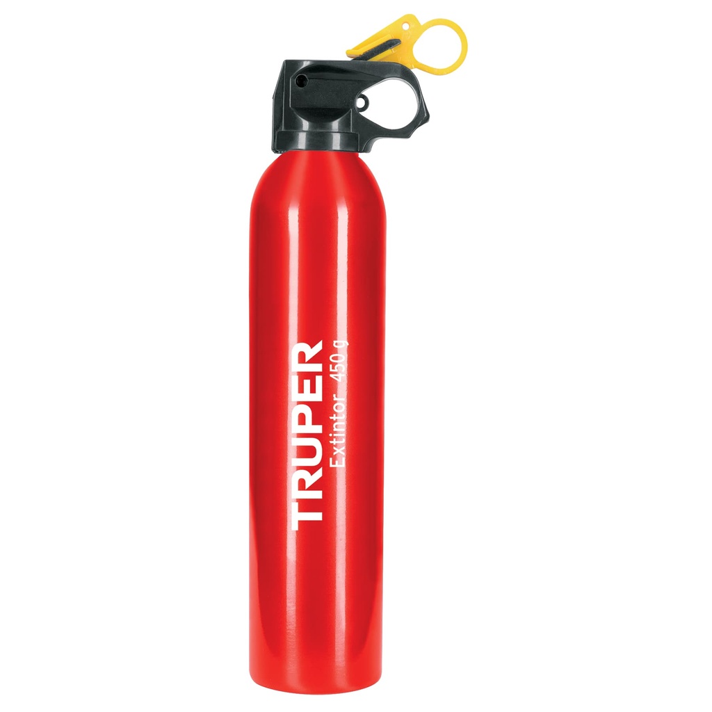 Extintor no recargable 450 g, polvo tipo ABC, Truper