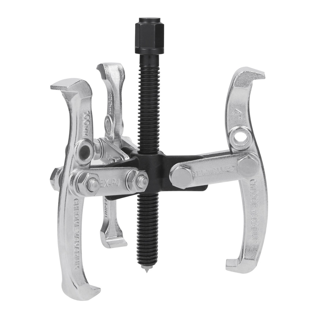 Extractor de rodajes y poleas, 3 patas, capac. 0.5 ton, Truper