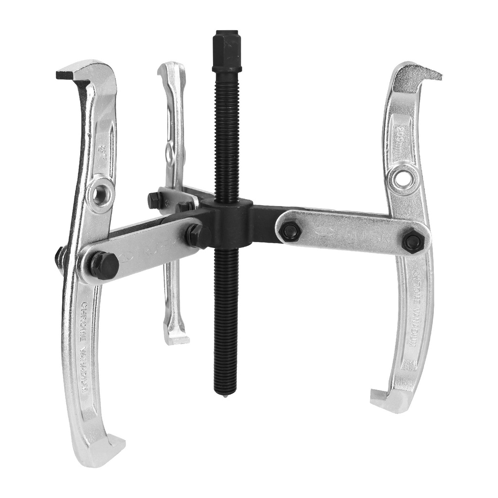 Extractor de rodajes y poleas, 3 patas, capac. 1 ton, Truper