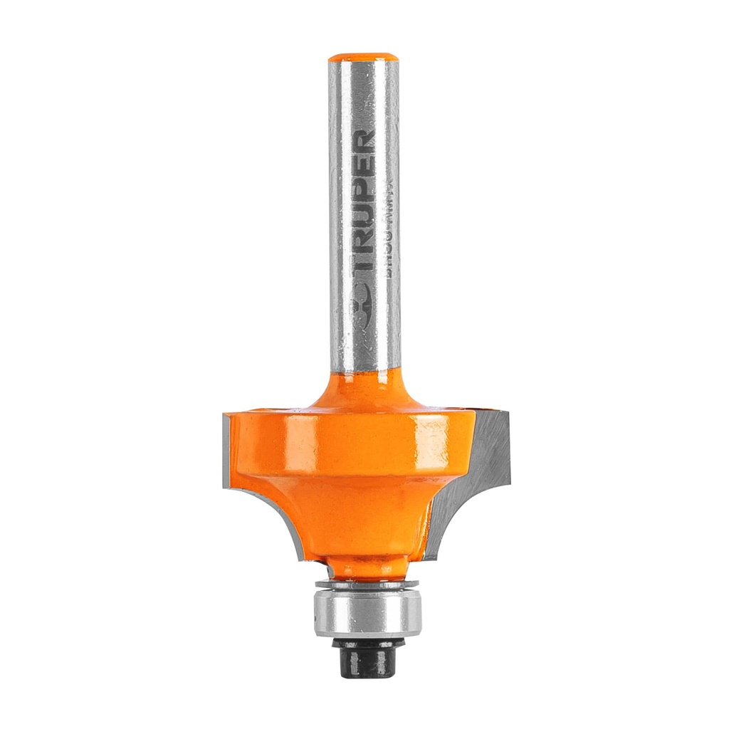 Fresa dredondeadoras de moldura con rodaje 1" x 13.5mm, Truper
