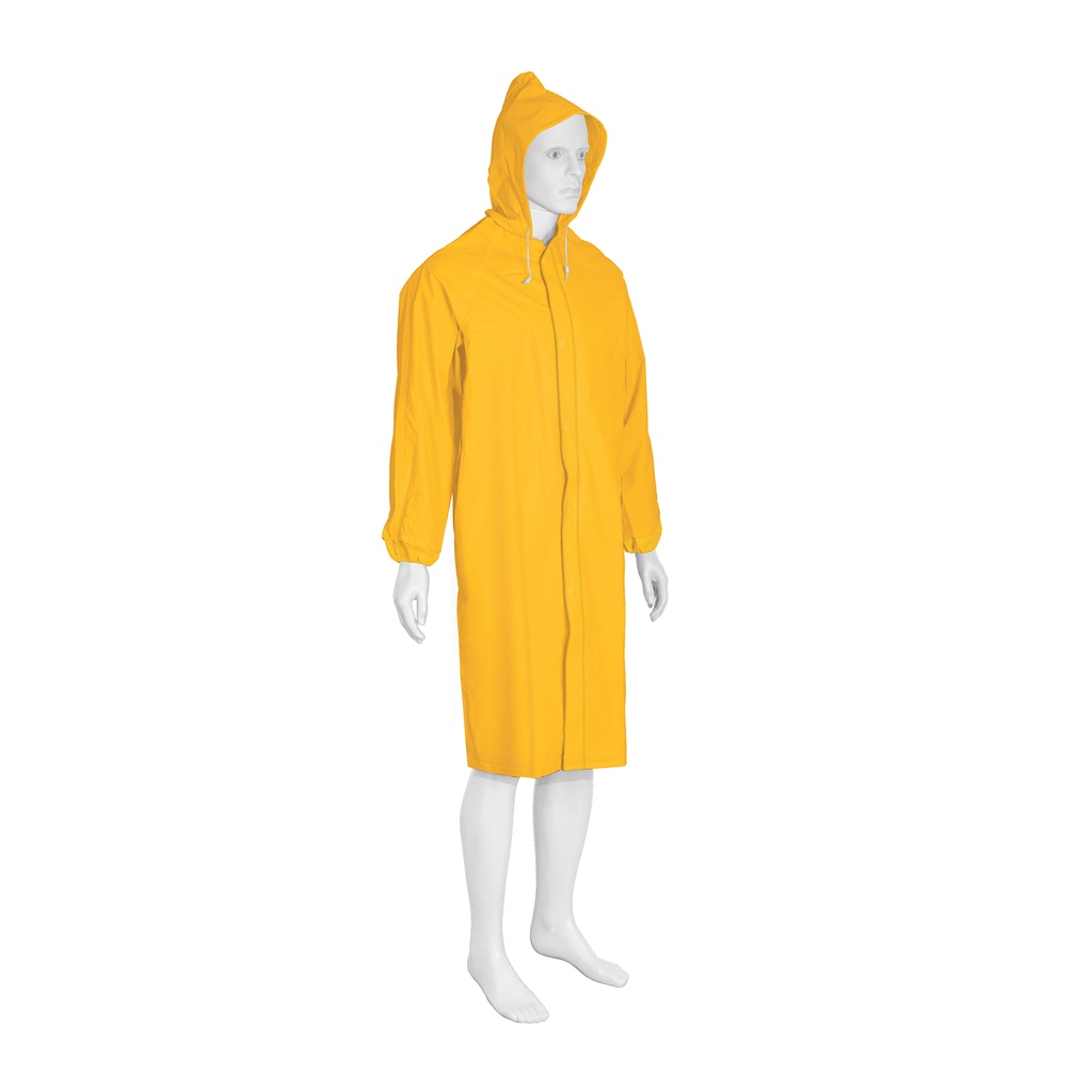Gabardina impermeable, talla chica, PVC, Truper