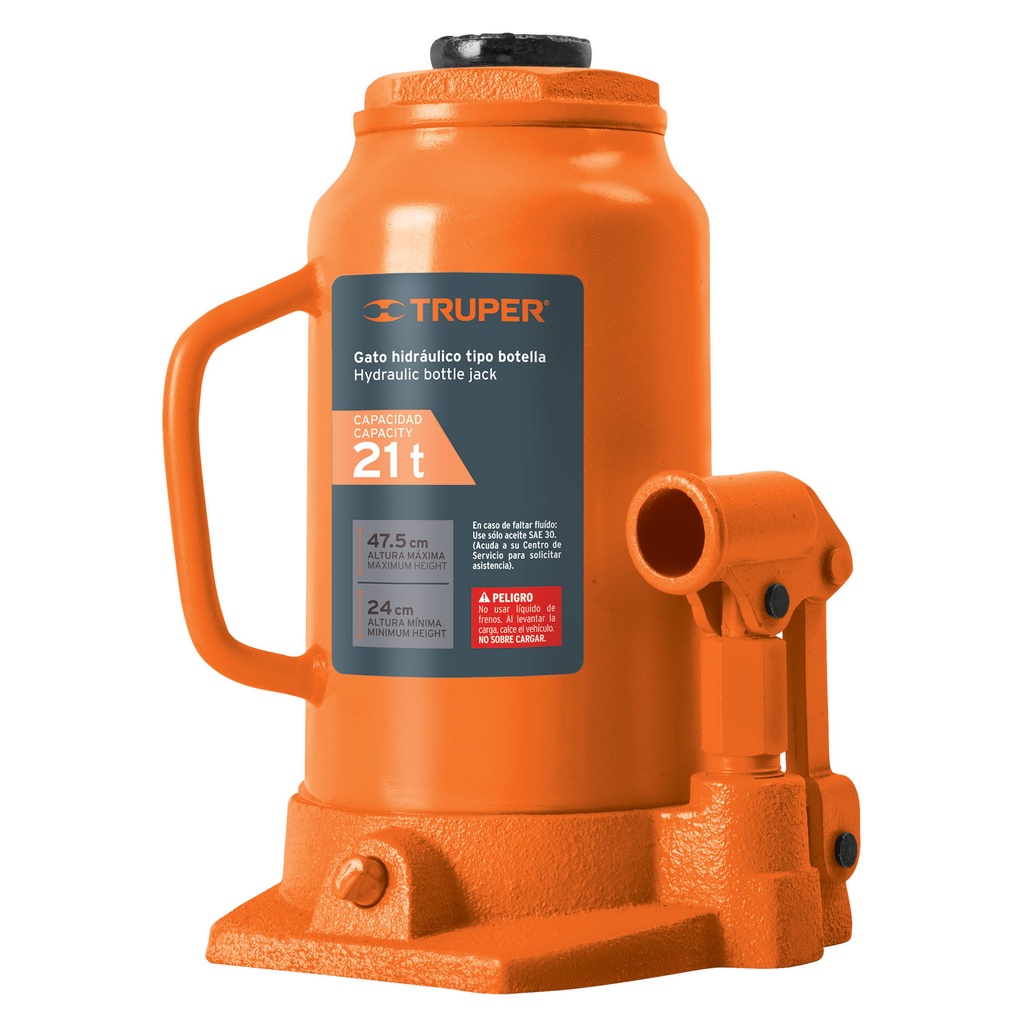 Gata hidraulica de botella 20 T, Truper