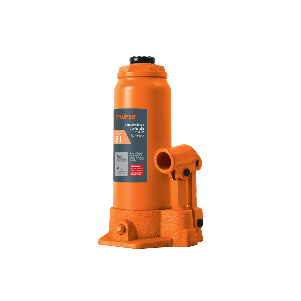 Gata hidraulica de botella 8 T, Truper