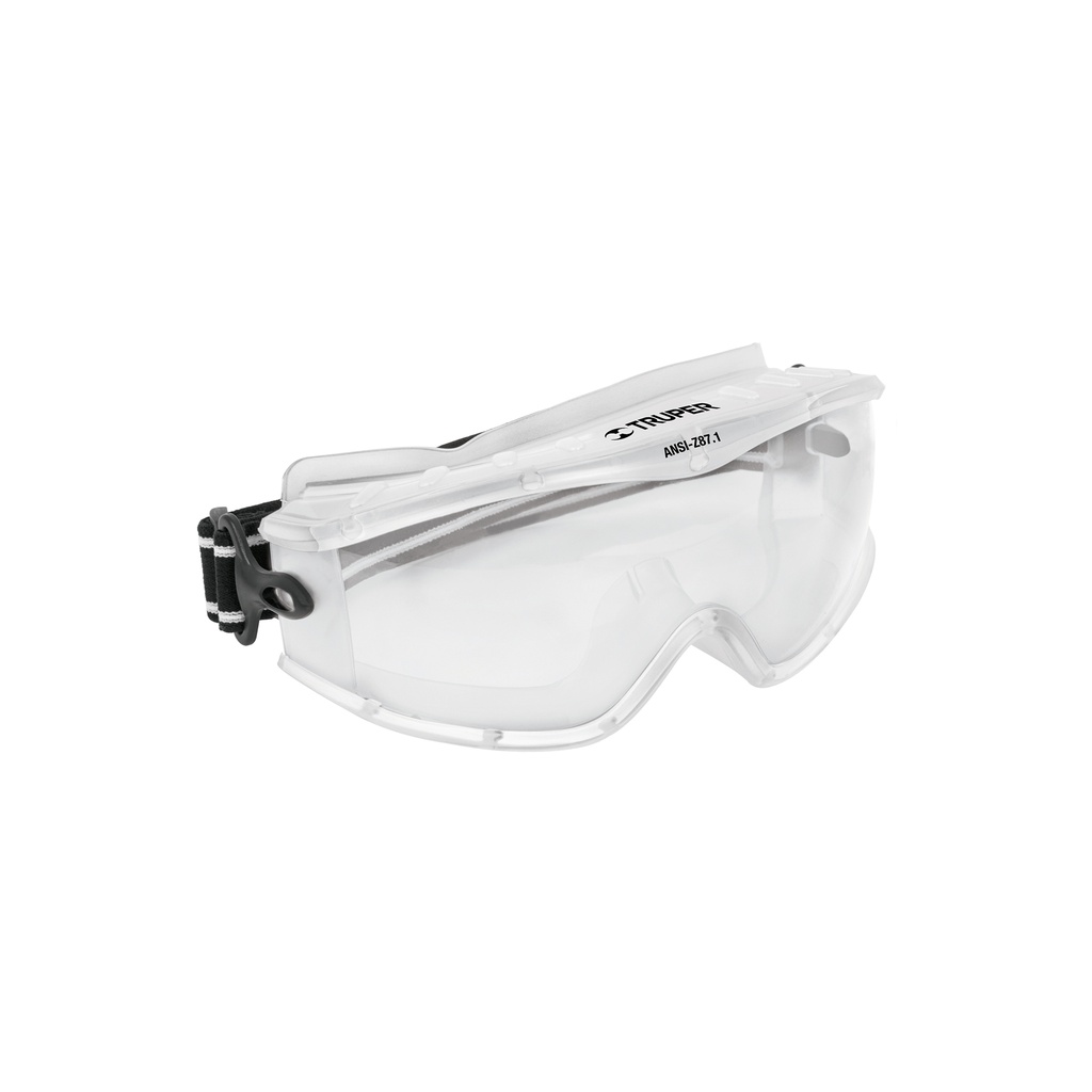 Goggles de seguridad, Profesionales, mica transparente, Truper