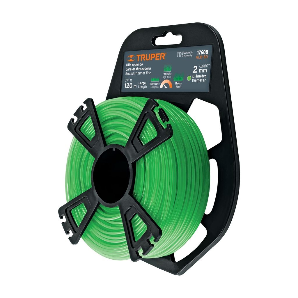 Hilos para desmalezadora, en blister , diametro 2 mm, Truper