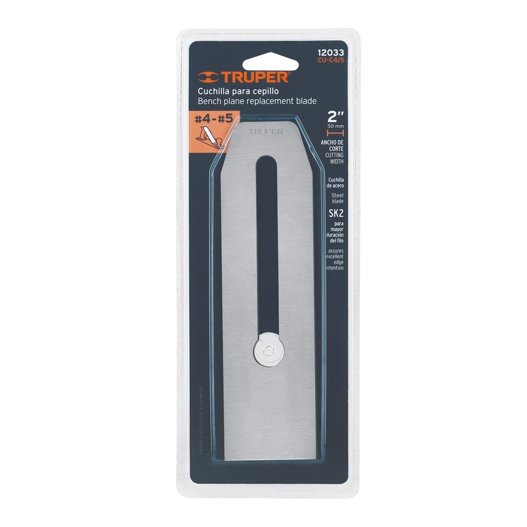 Hojas para cepillo 2", Truper