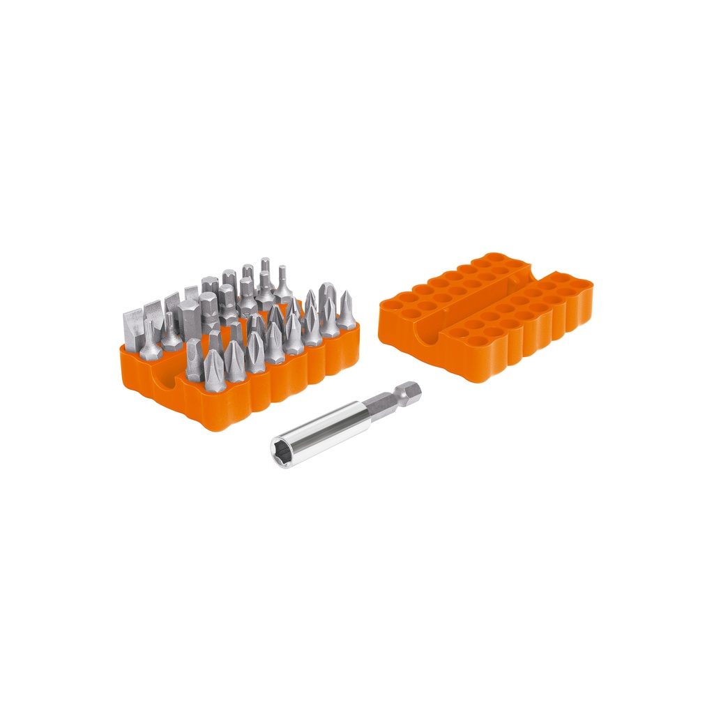 Juego de 33 piezas largo 1", Truper