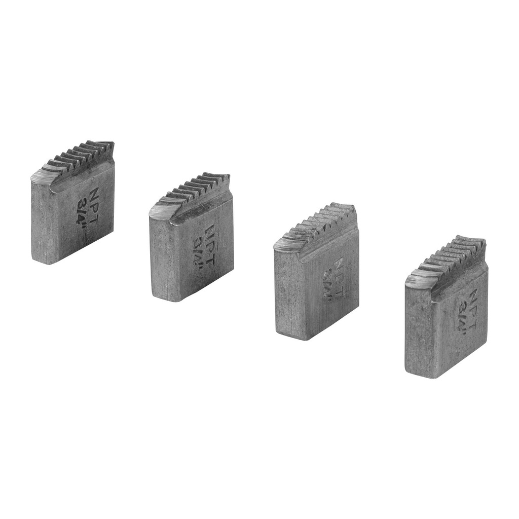 Juego de 4 peines para terrajas 3/4", Truper