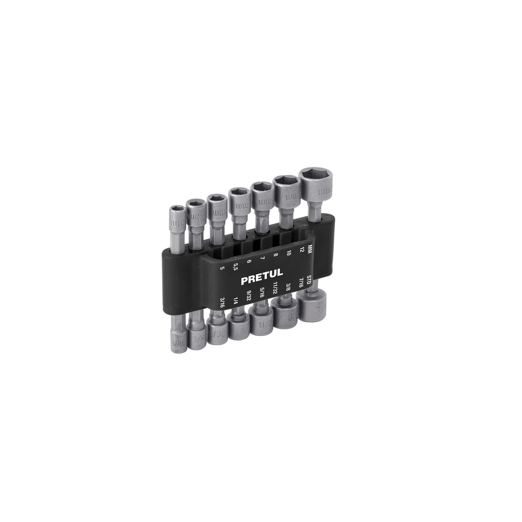 Juego de dados para taladro, 14 piezas, Truper