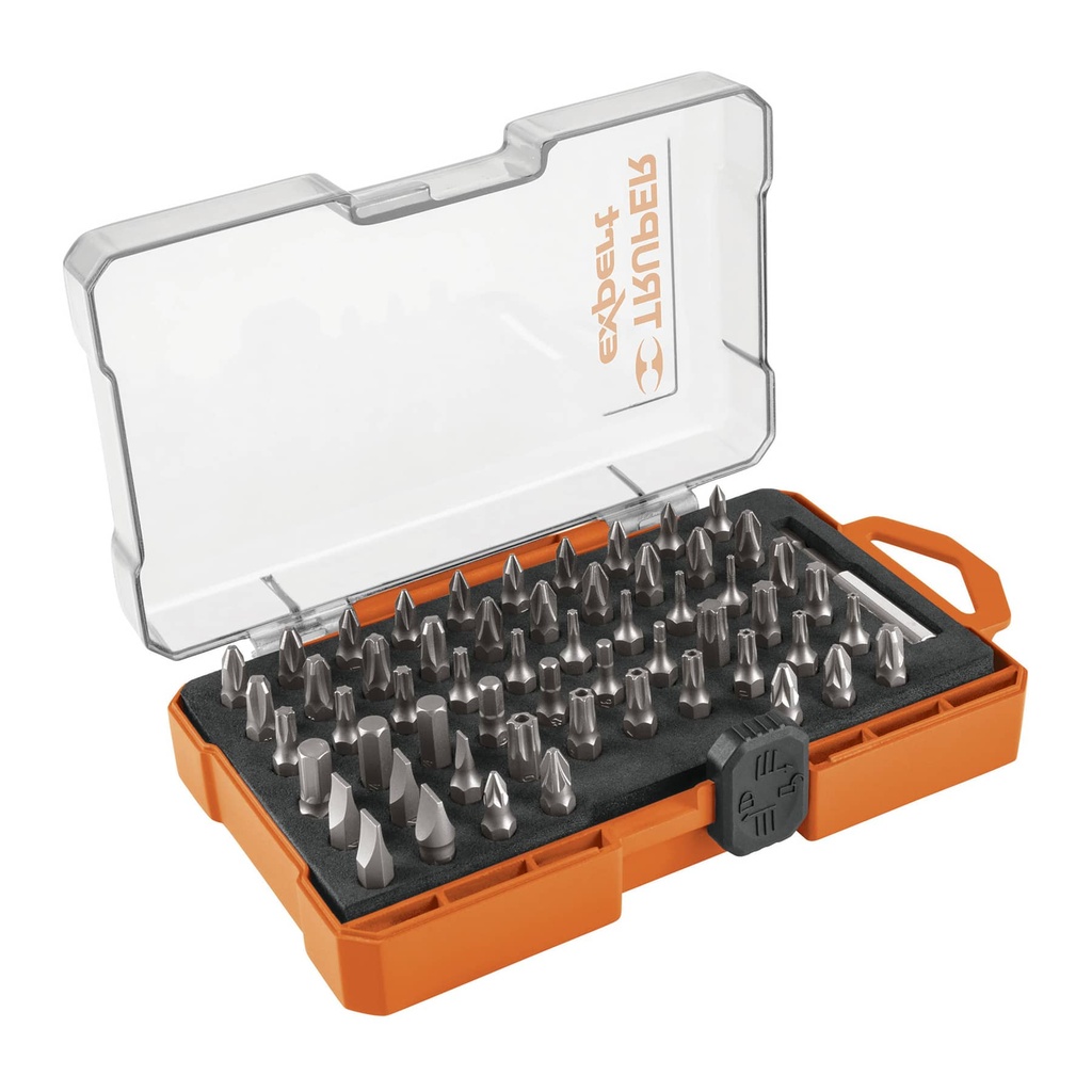 Juego de puntas mixtas, 1", 58 piezas, Truper