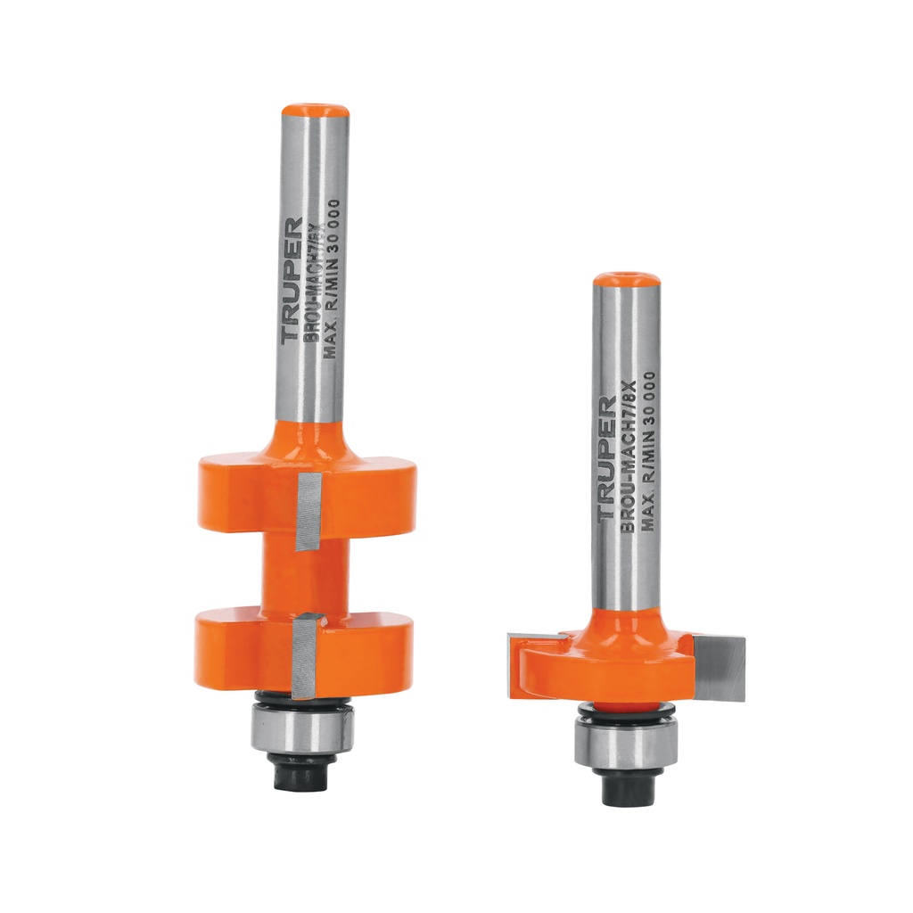 Juegos de machimbador con rodaje 7/8" x20.5mm, Truper