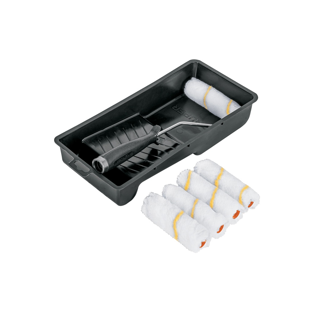 Kit para pintor con mini rodillo 7 pzas, Truper