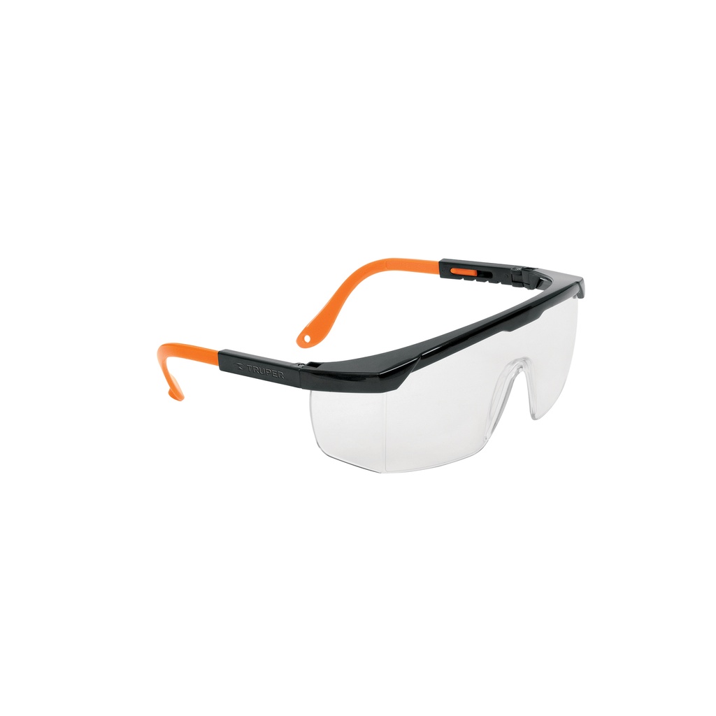 Lentes de seguridad ajustables, mica transparente, Classic, Truper