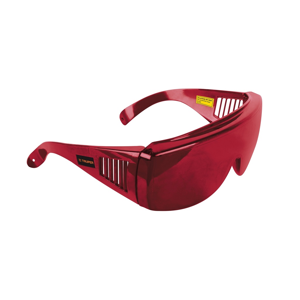 Lentes de seguridad para láser rojo, Truper