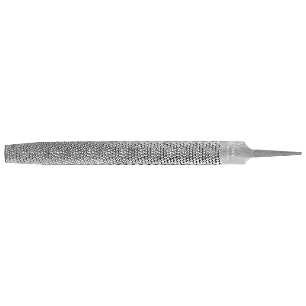 Lima escofina media caña, bastarda 12", Truper
