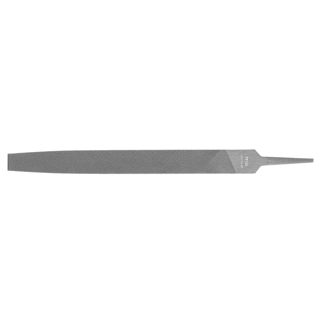 Lima plana, bastarda sin mango 10", Truper