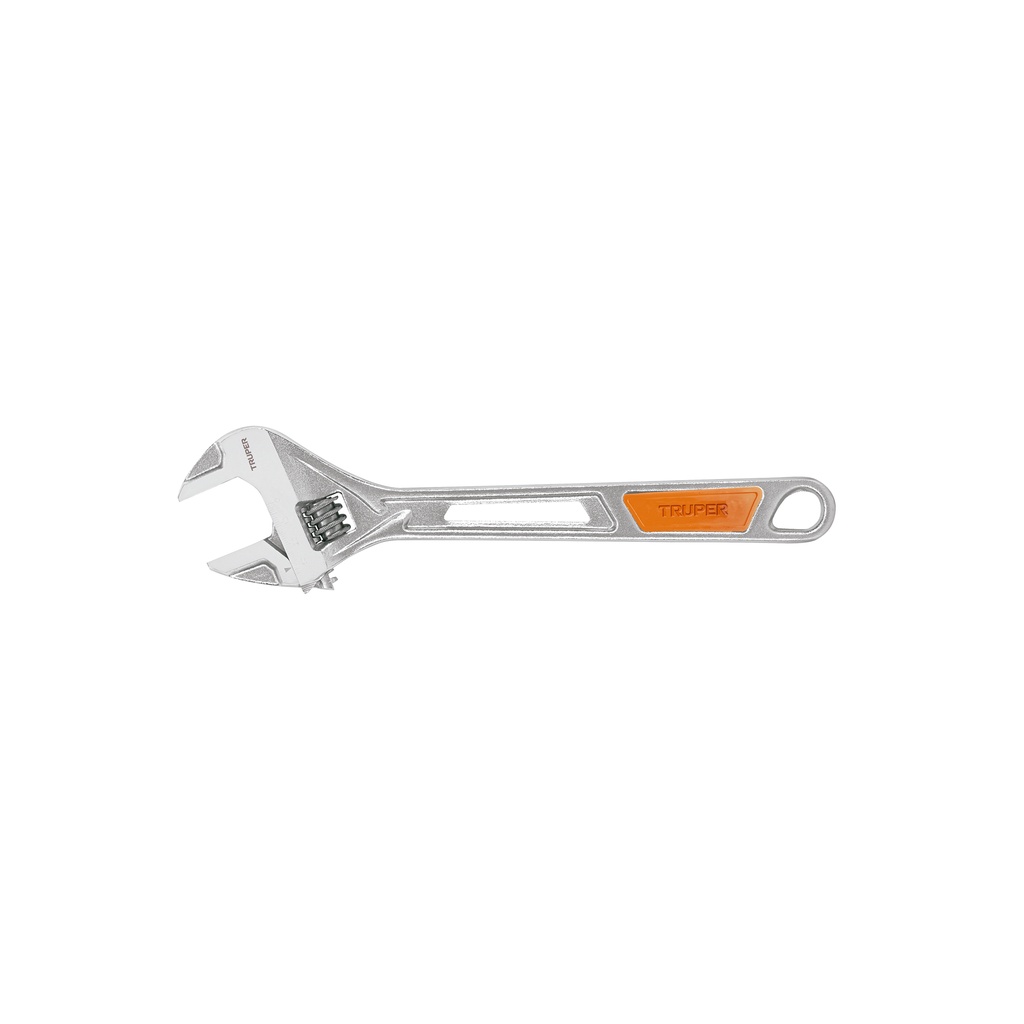 Llave francesa cromada 12", Truper