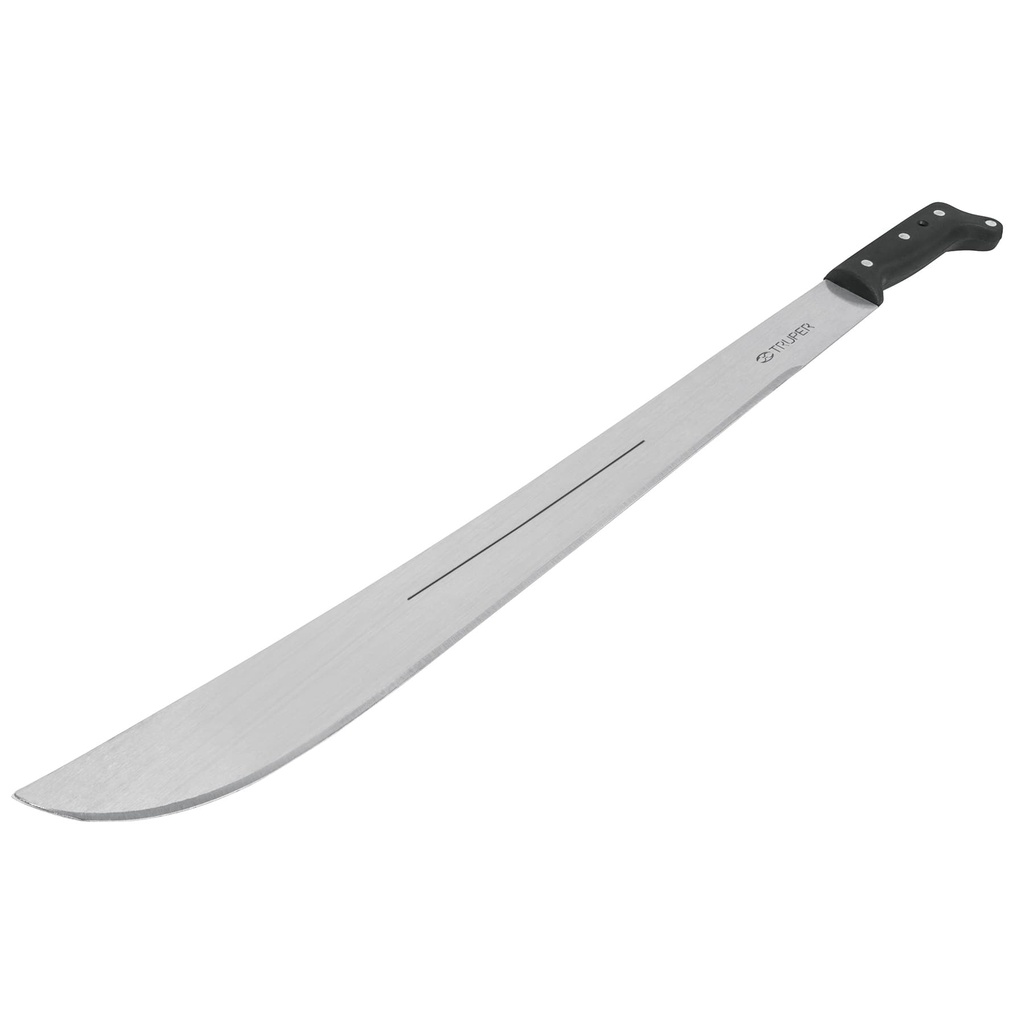 Machete sable, cacha negra, longitud 24", Truper