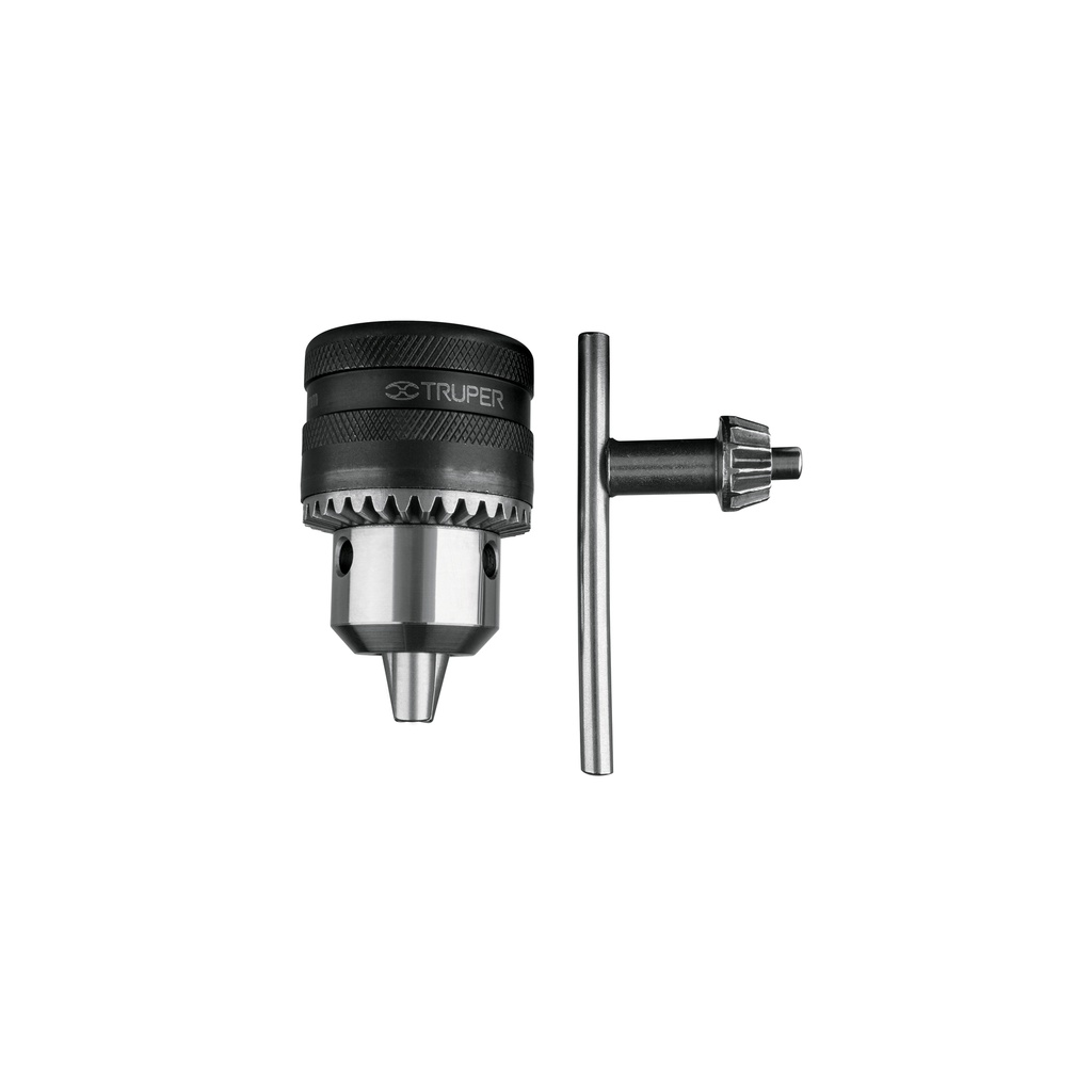 Mandril con llave 3/8", Truper