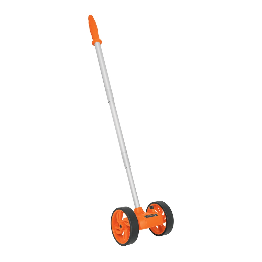 Odometro con freno, rueda de 4", Truper