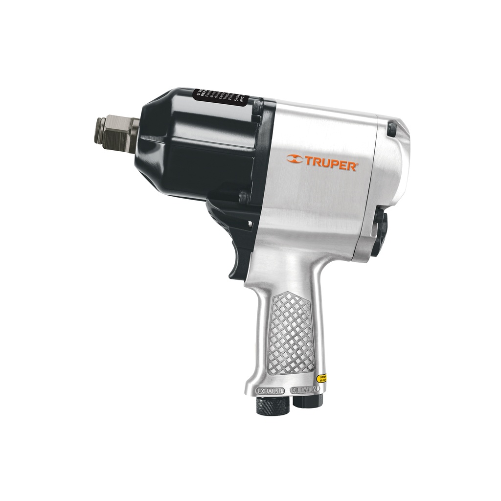 Pistola de impacto 3/4" industrial (llave) neumatico 750 lb/ft , Truper