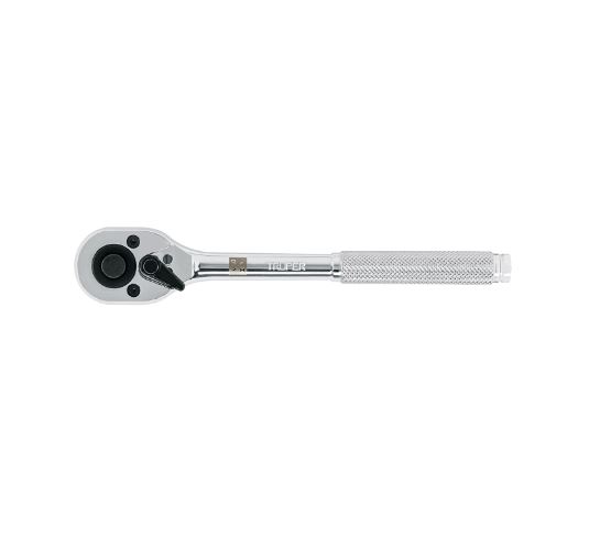 Ratchet liberacion rapida cabeza pera cuadro 3/8", Truper