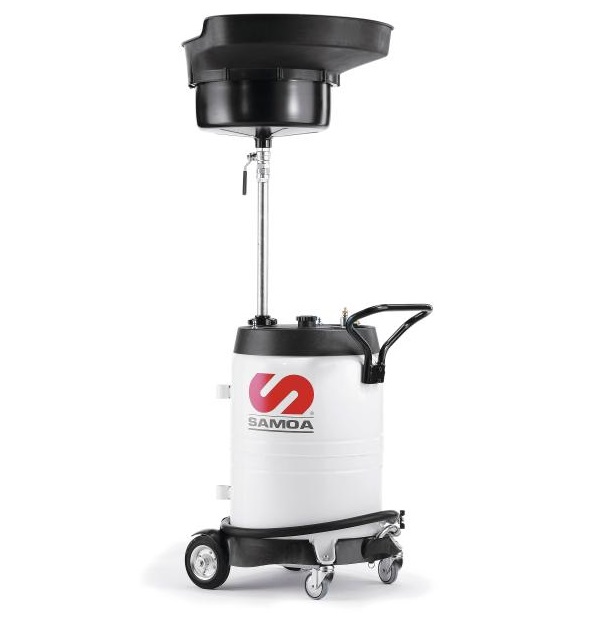 RECUPERADOR DE ACEITE PORTATIL POR GRAVEDAD CAPACIDAD 100LT
DESCARGA  POR PRESURIZACIÓN, SAMOA