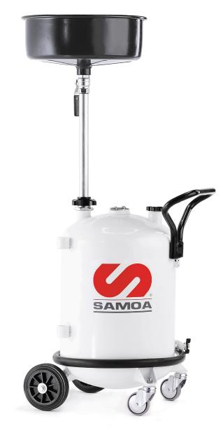 RECUPERADOR DE ACEITE PORTATIL POR GRAVEDAD CAPACIDAD 70LT
DESCARGA  POR PRESURIZACIÓN, SAMOA