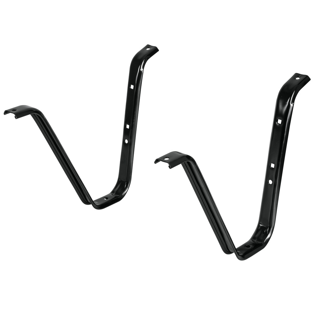 Juego de 2 soportes calibre 15 para carretillas, Truper