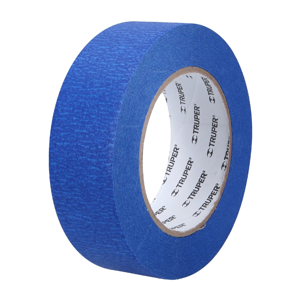 Cinta masking tape azul de 1-1/2" x 50 m, Truper