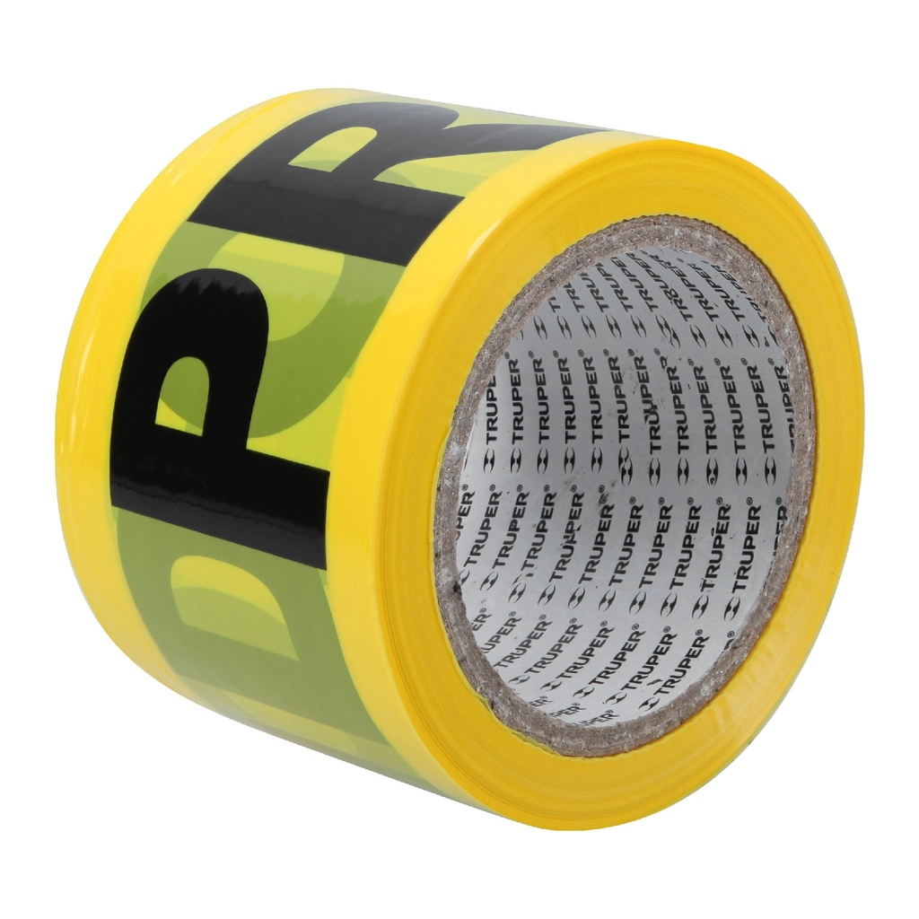 Rollo de 100 m de cinta delimitadora "Prohibido", Truper
