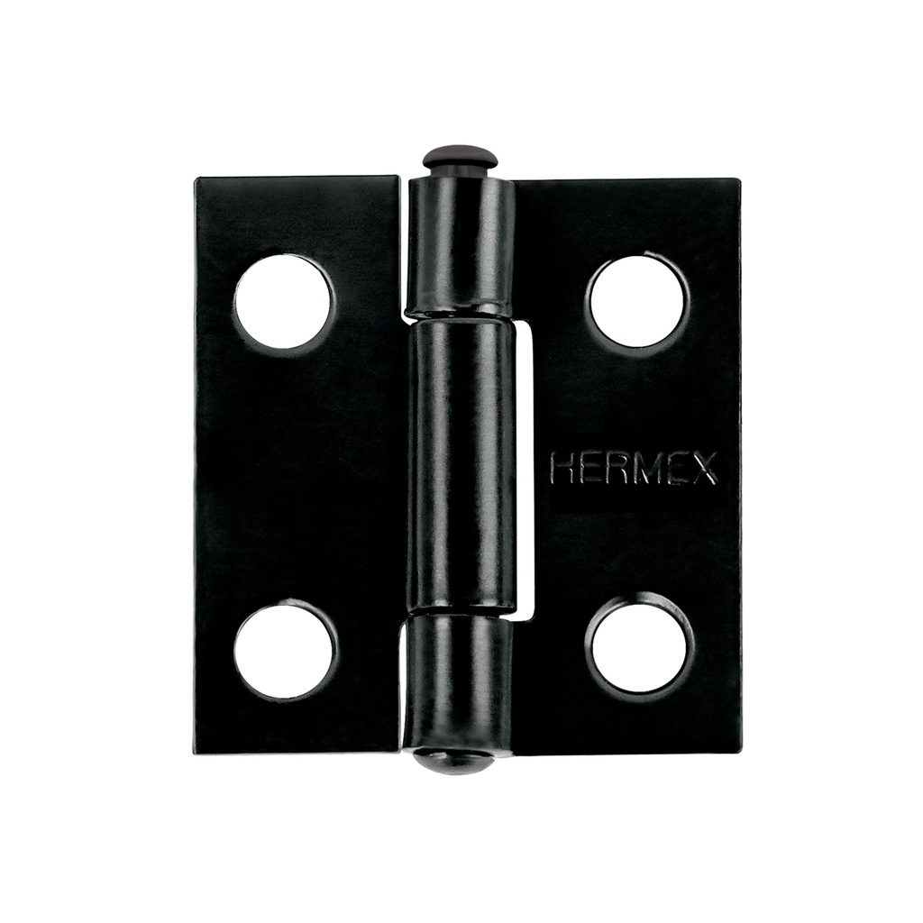 Bisagra rectangular 1" negra, Truper Hermex
