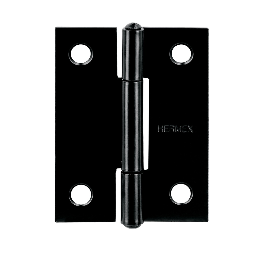 BR-206 Bisagra rectangular 2" negra, Truper Hermex