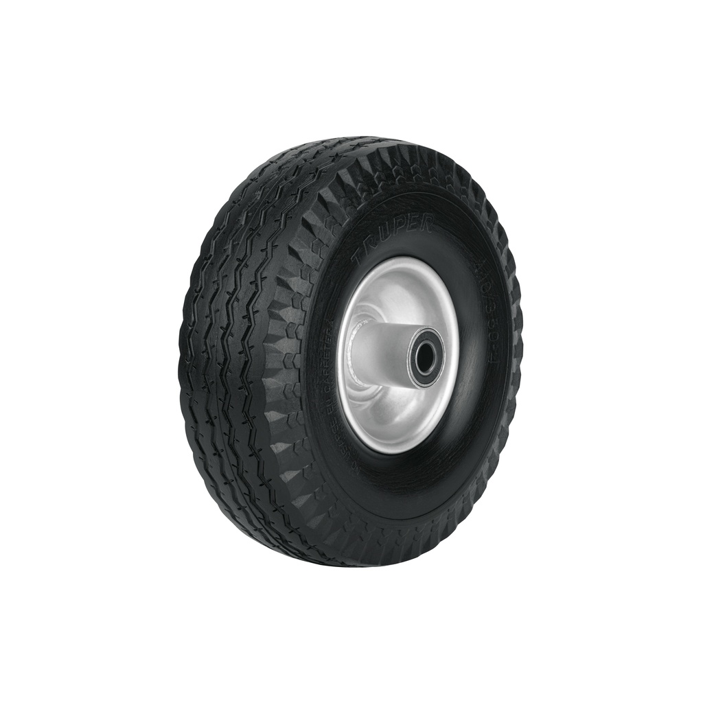 LLX-10L Rueda imponchable para eje lateral, 10", Truper