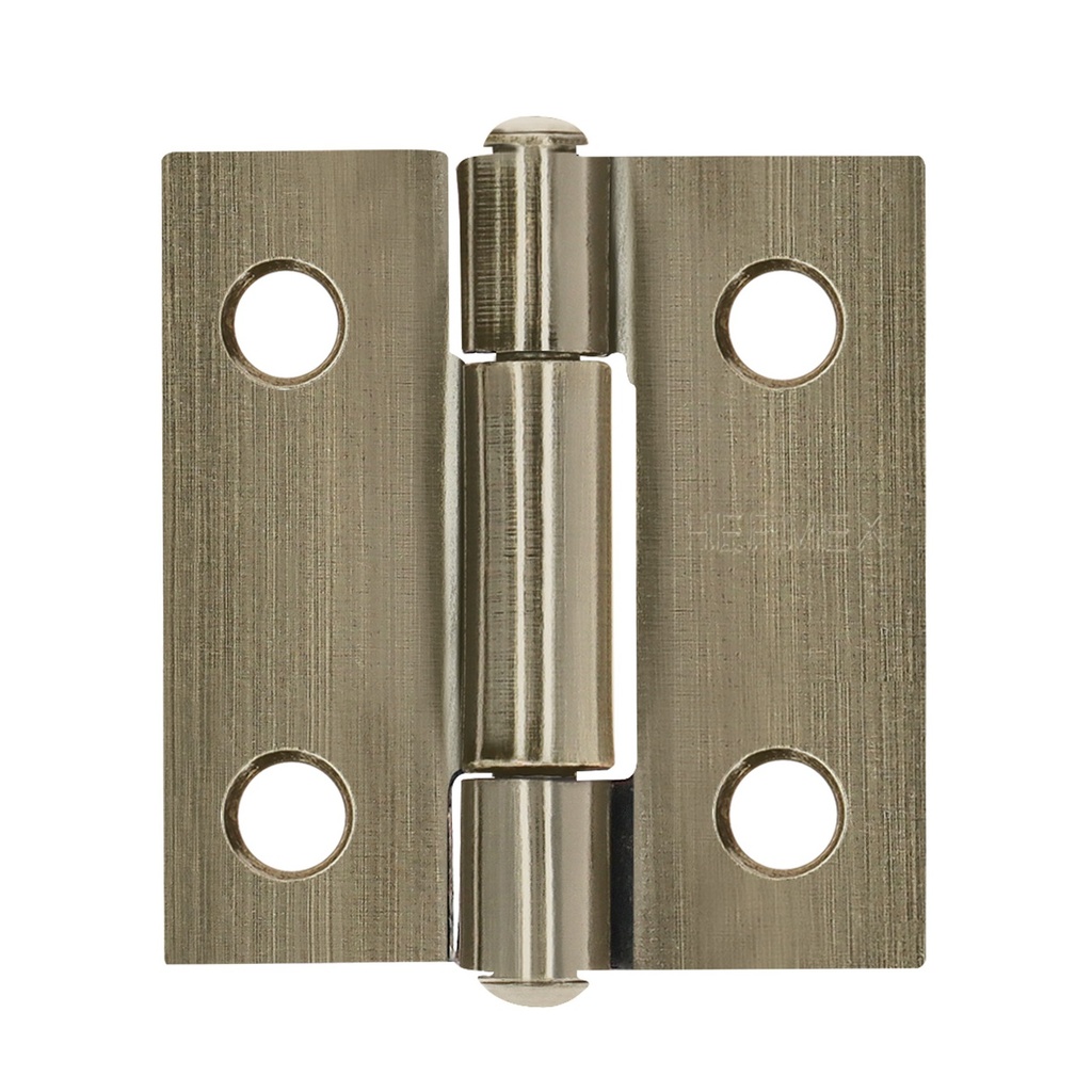 BR-102 Bisagra rectangular 1" latón antiguo, Truper Hermex