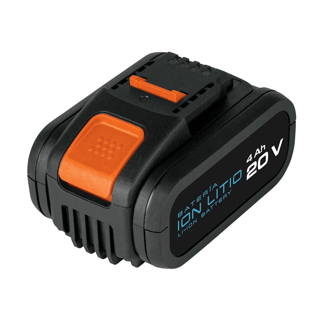 Batería ion litio, 20V, 4 Ah, Truper